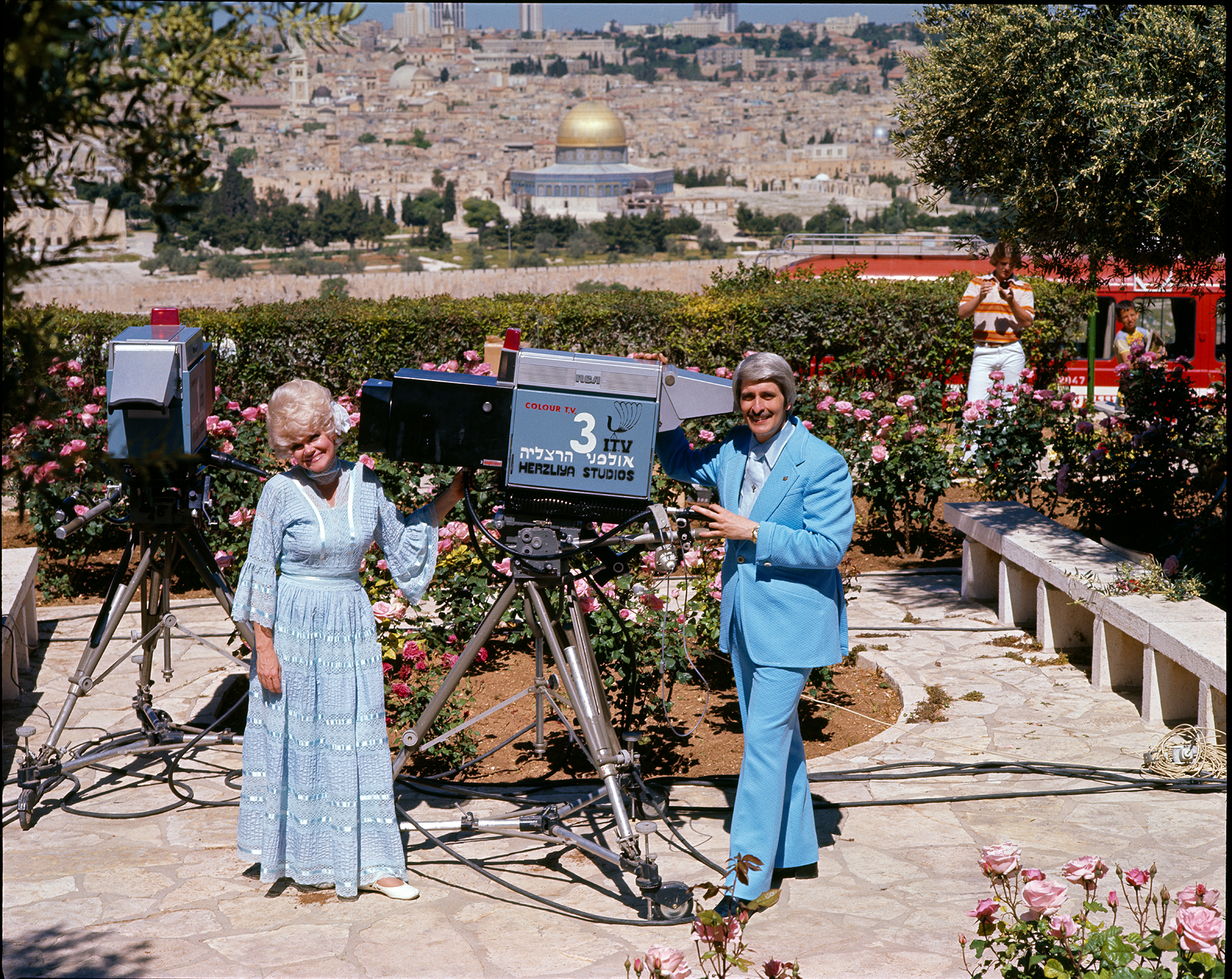 TBN History - Paul and Jan Crouch in Israel