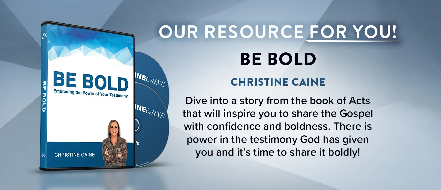 Be Bold by Christine Caine