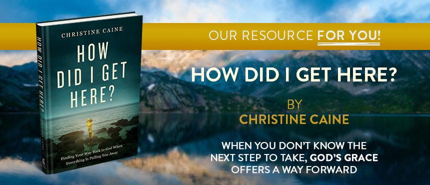 How Did I Get Here? by Christine Caine banner on TBN