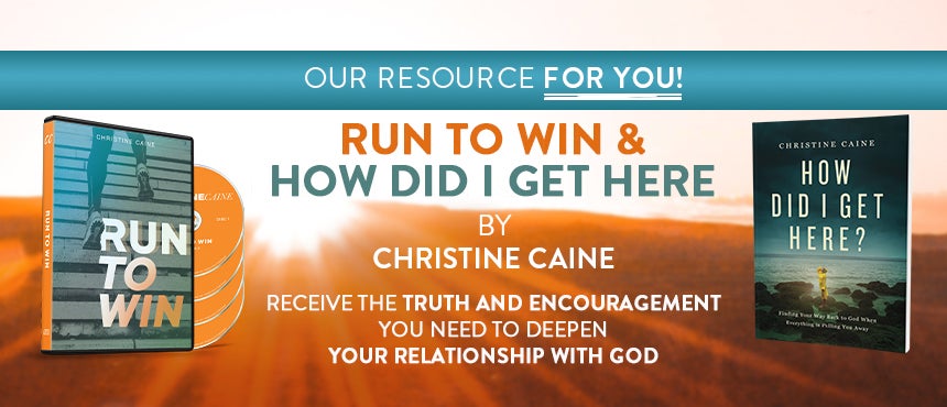Run to Win & How Did I Get Here? by Christine Caine on TBN