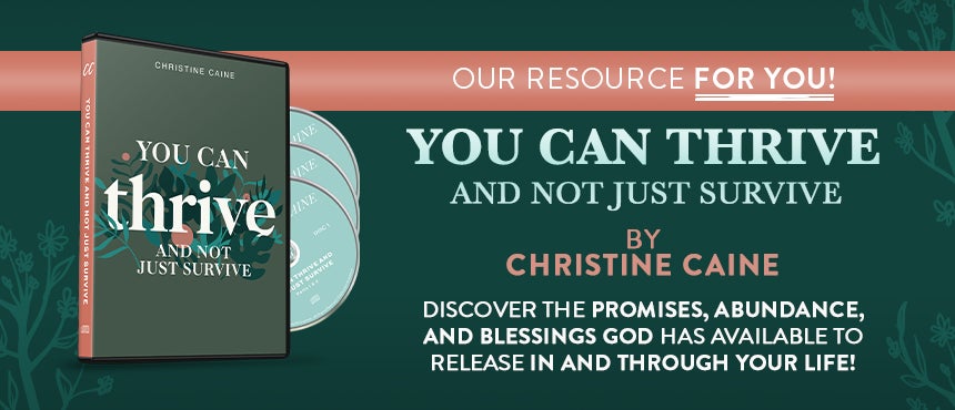 You Can Thrive and Not Just Survive by Christine Caine on TBN You Can Thrive and Not Just Survive by Christine Caine on TBN