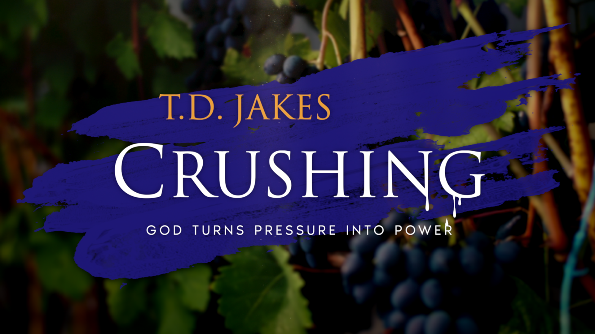 T.D. Jakes: Crushing Series on TBN