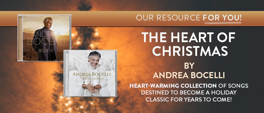 How Andrea Bocelli Is Bringing A Very Family Christmas To The