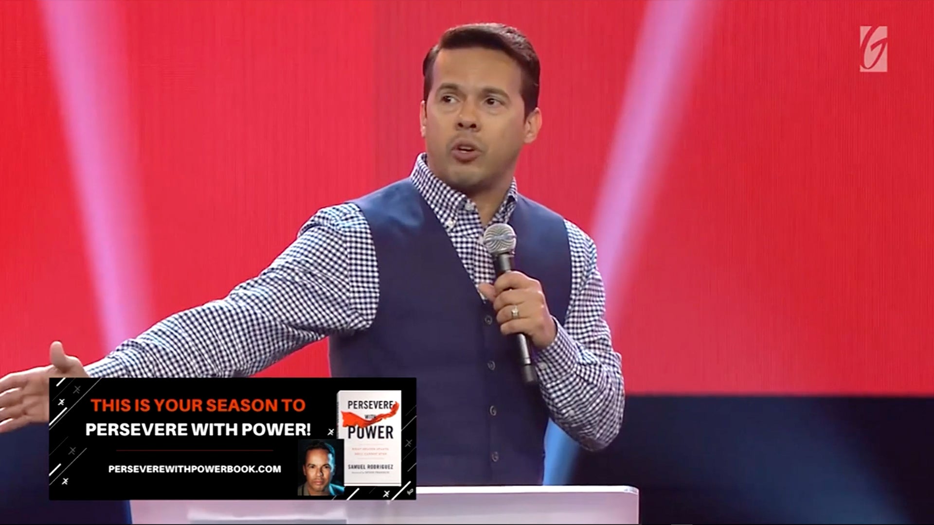Samuel Rodriquez: Persevere with Power on TBN