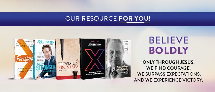 Believe Boldly! Bundle of books on TBN