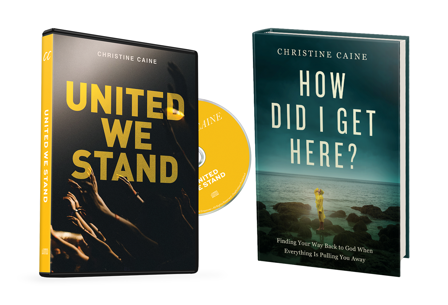 Christine Caine’s CD United We Stand and How Did I Get Here? on TBN