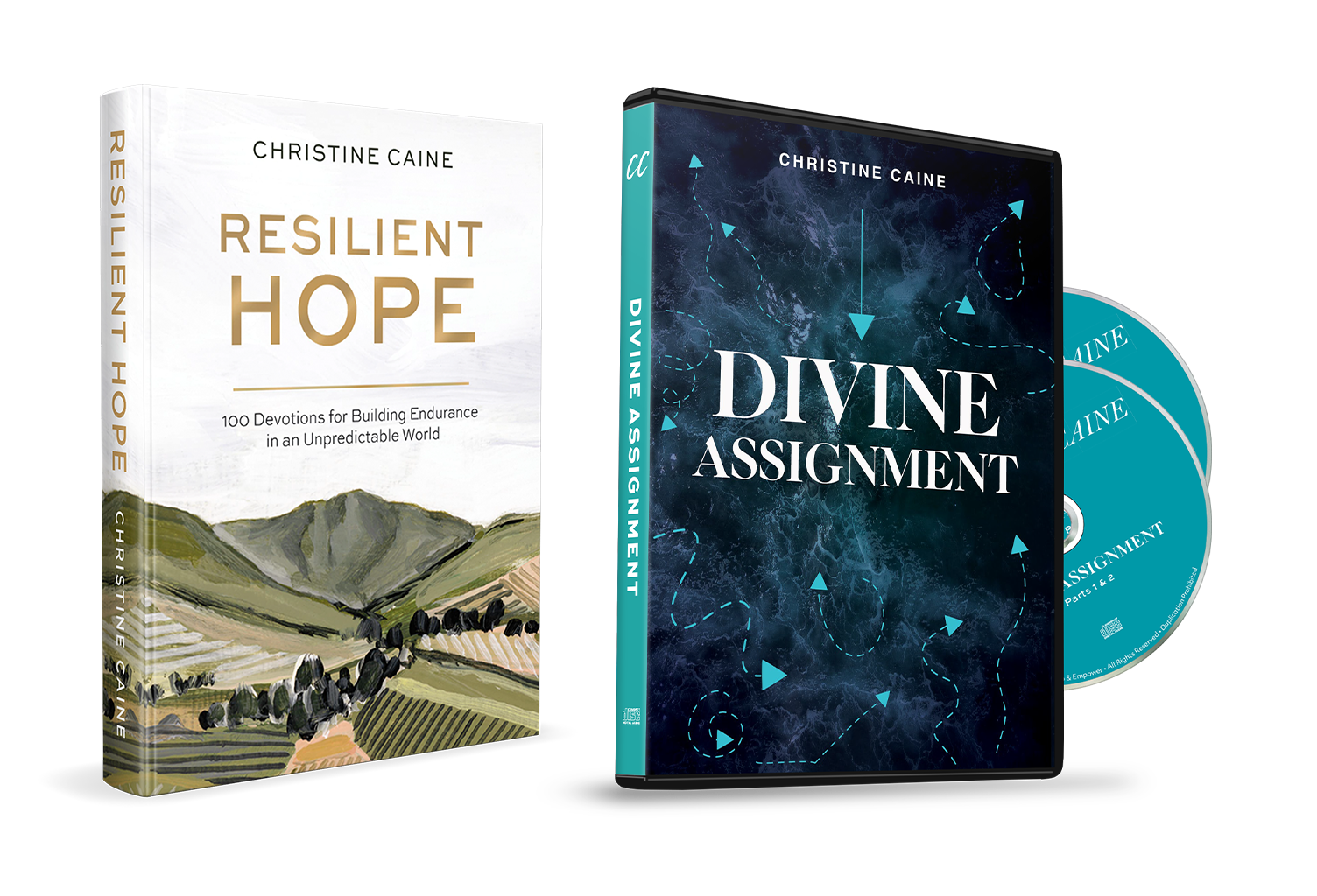 Christine Caine's Divine Assignment and her daily devotional Resilient Hope on TBN