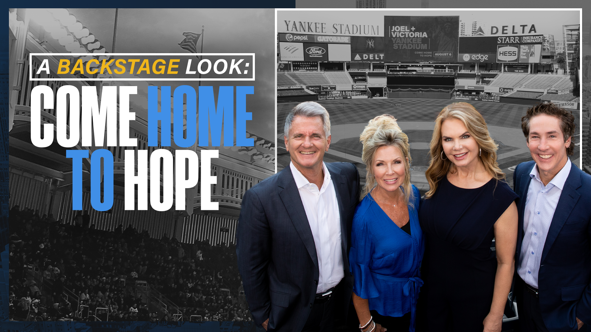 A Backstage Look: Come Home to Hope