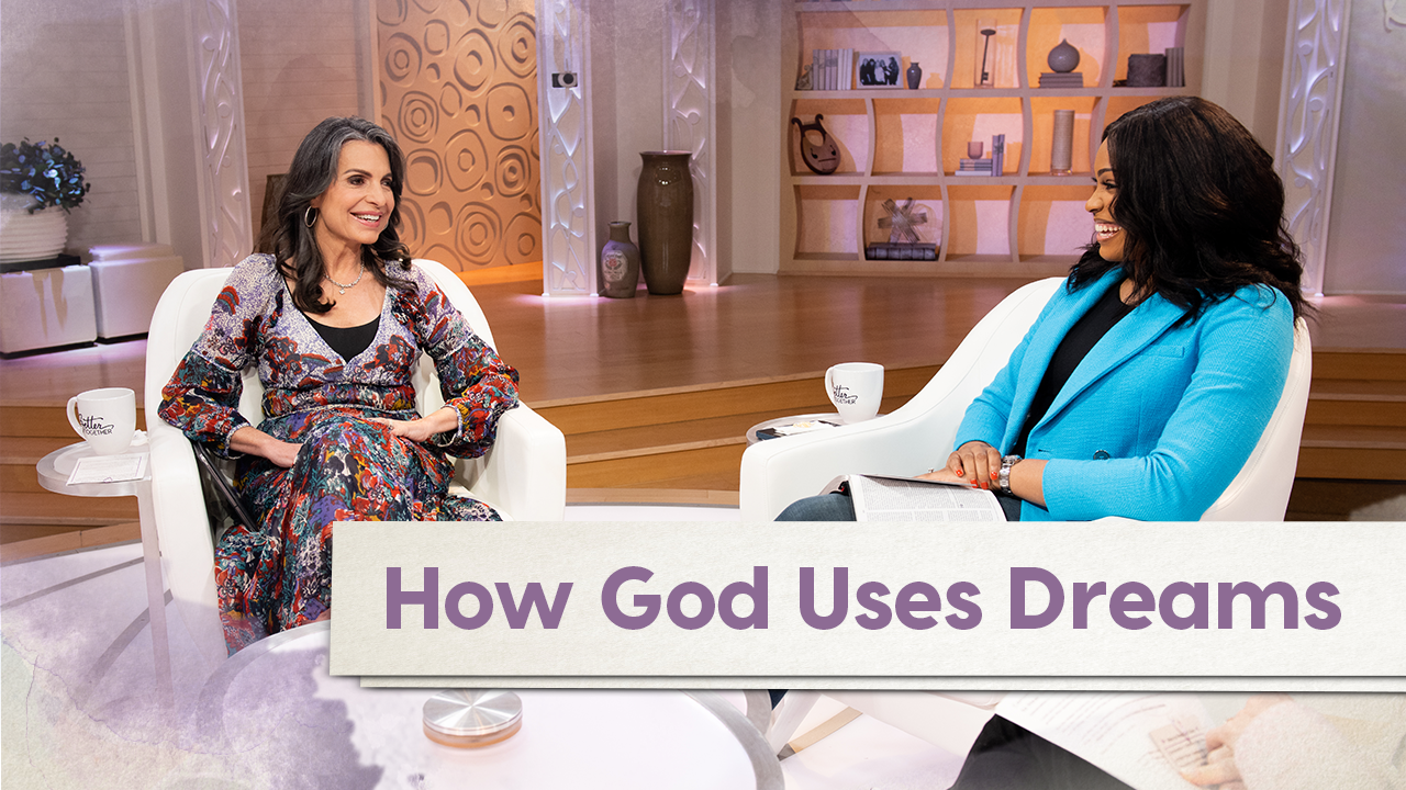 Better Together Episode 574 - How God Uses Dreams with Lisa B. - Throughout Scripture, God speaks through dreams and visions. Today, we can receive that same revelation and learn how to discern His voice. Better Together Episode 574 - How God Uses Dreams with Lisa B. - Throughout Scripture, God speaks through dreams and visions. Today, we can receive that same revelation and learn how to discern His voice.