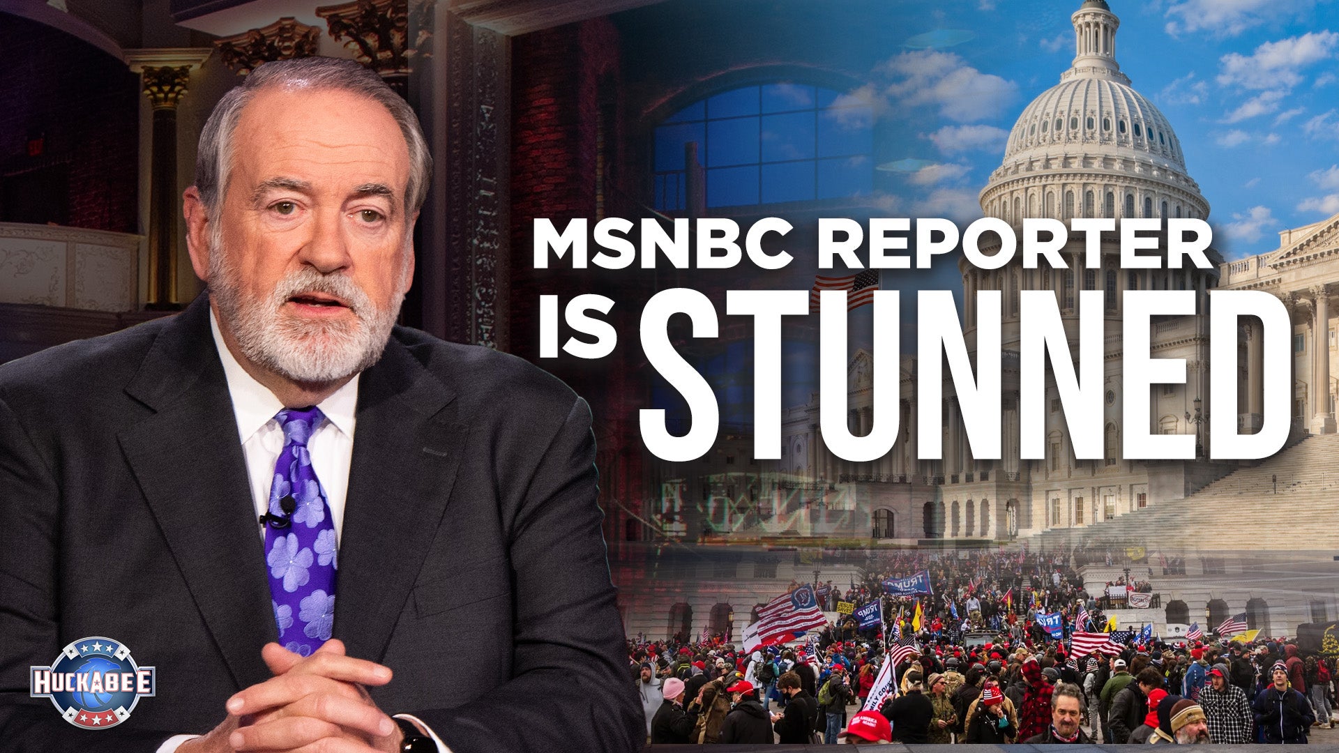 Huckabee - MSNBC Reporter is Stunned - Thumb