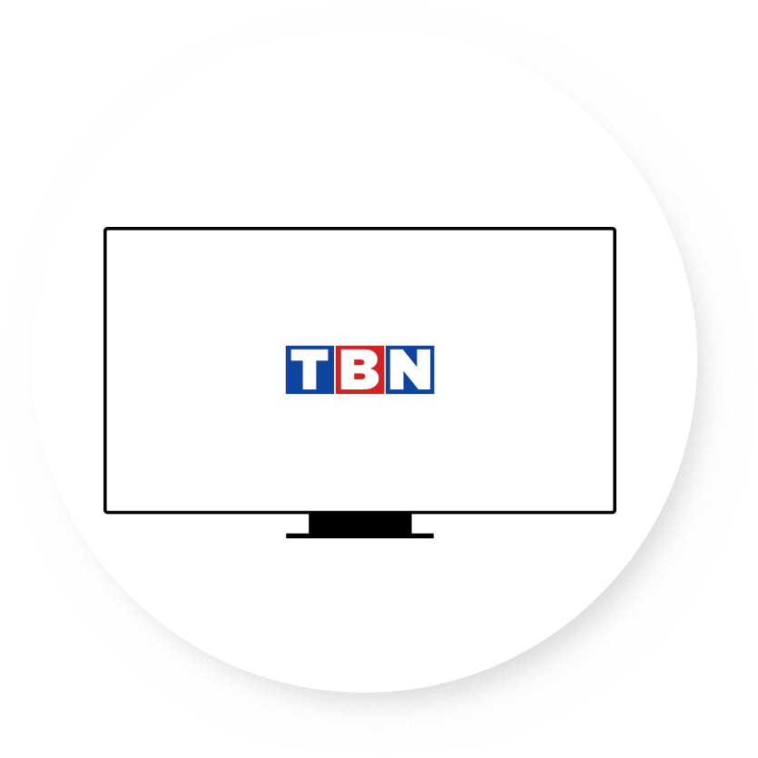 icon of a desktop monitor with TBN