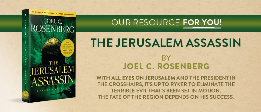 The Jerusalem Assassin by Joel C. Rosenberg on TBN The Jerusalem Assassin by Joel C. Rosenberg on TBN