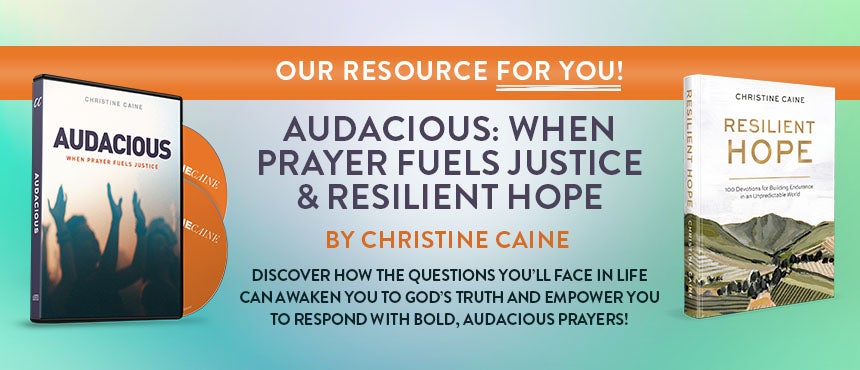 Audacious and Resilient Hope by Christine Caine on TBN Audacious and Resilient Hope by Christine Caine on TBN