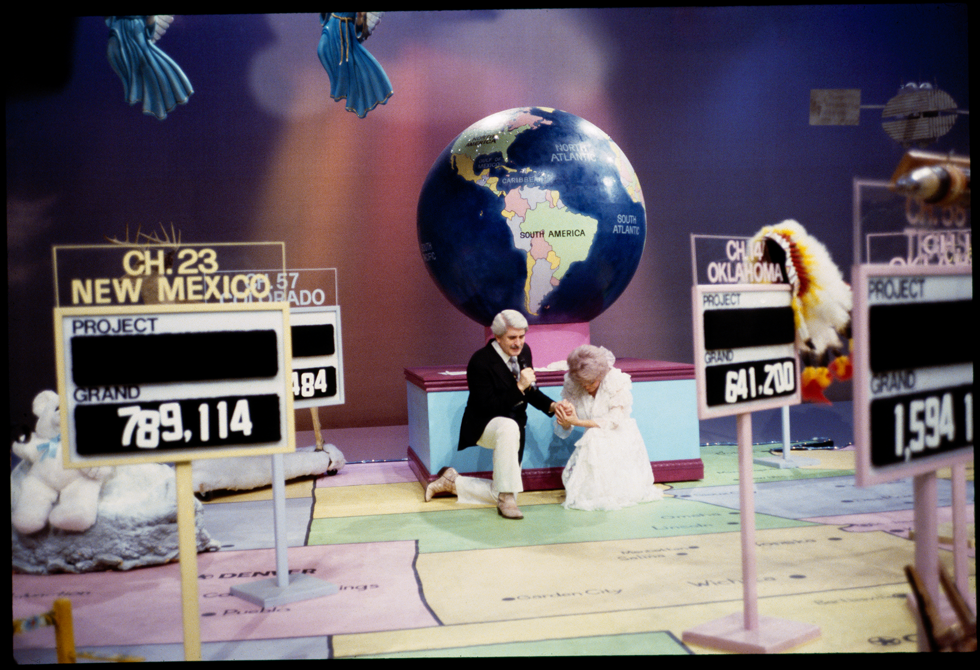 TBN History Paul and Jan Crouch Praying in Studio