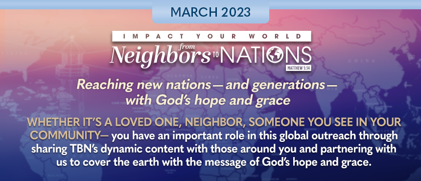 TBN March 2023 Monthly Initiative