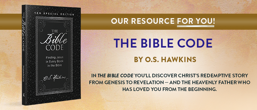 A Gift to You From TBN: The Bible Code: Finding Jesus in Every Book in the Bible by O.S. Hawkins