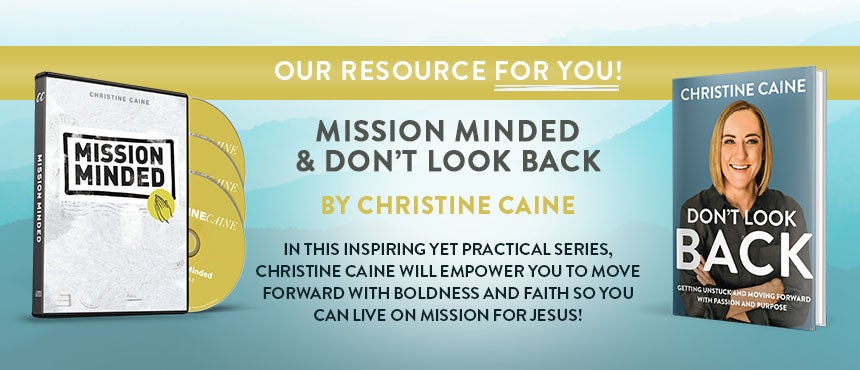 Mission Minded & Don't Look Back by Christine Caine from TBN Mission Minded & Don't Look Back by Christine Caine from TBN