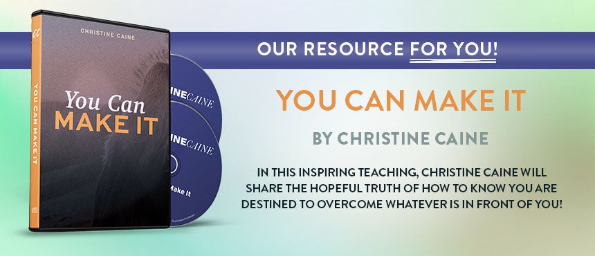 You Can Make It by Christine Caine by TBN