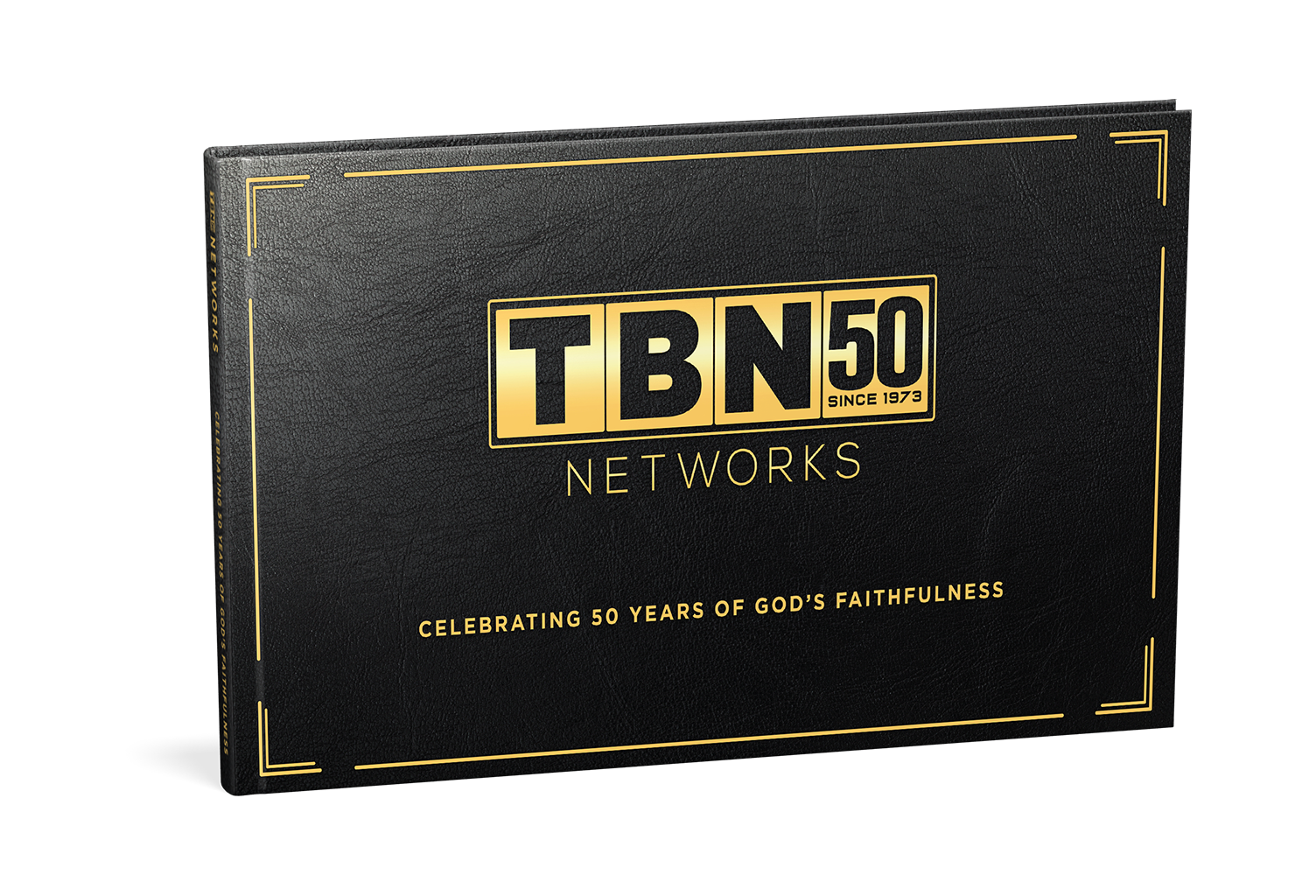 Reserve TBN Networks 50th Anniversary Book from TBN