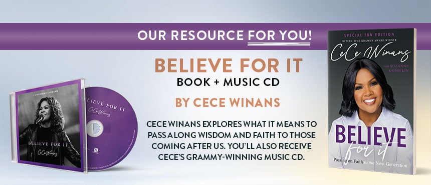 Believe For It by CeCe Winans on TBN