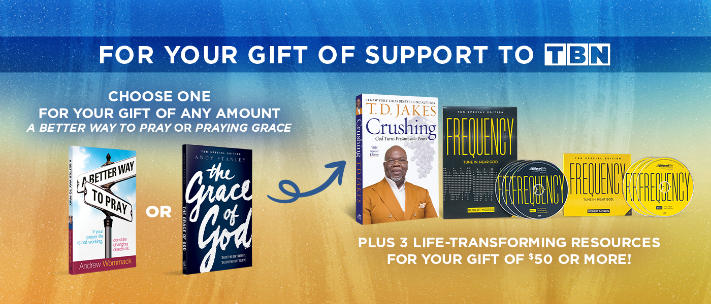 Thank You for Your Gift of Support to TBN!
