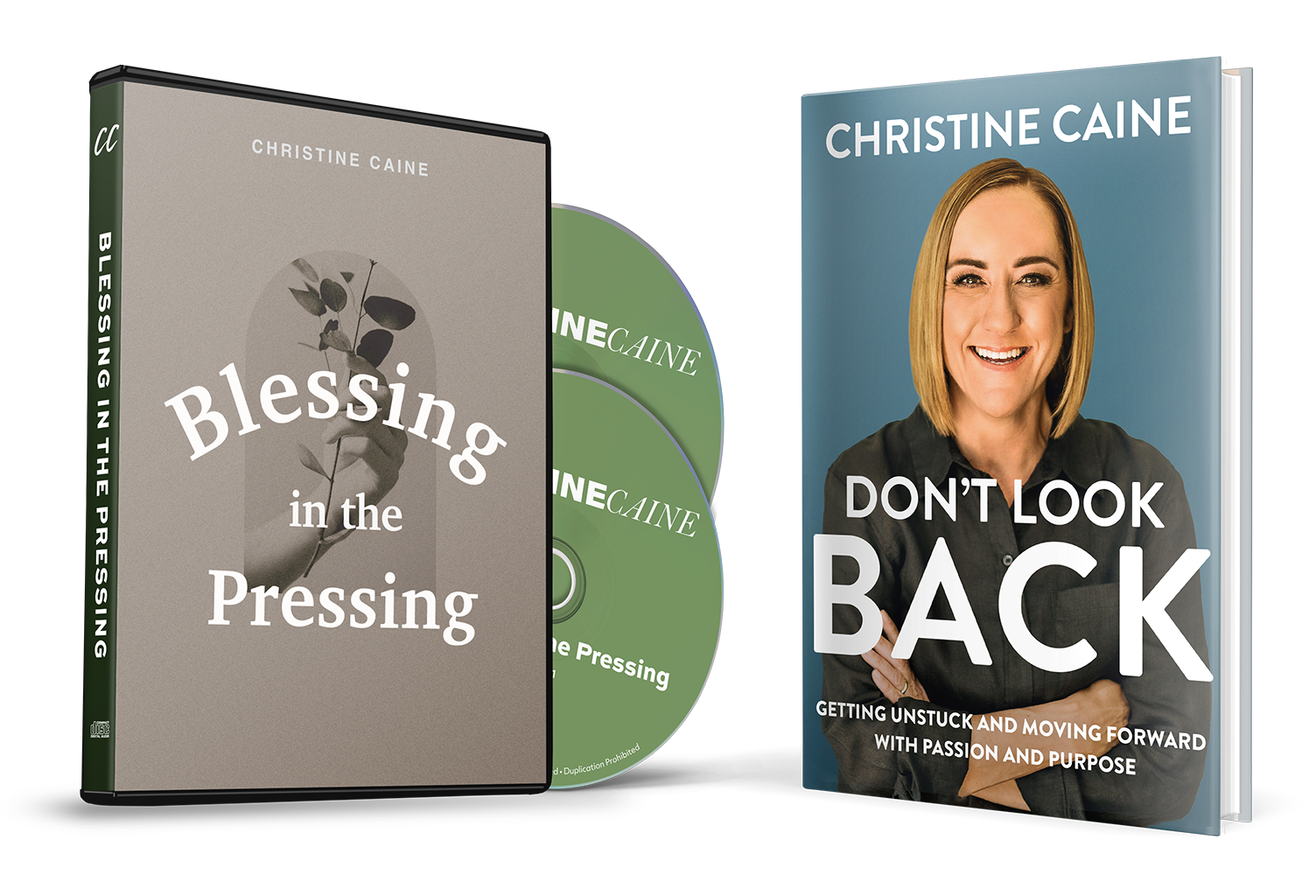 Blessing in the Pressing & Don't Look Back by Christine Caine by TBN