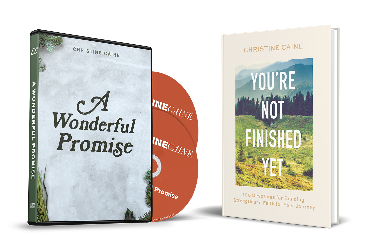 A Wonderful Promise + You're Not Finished Yet by Christine Caine by TBN