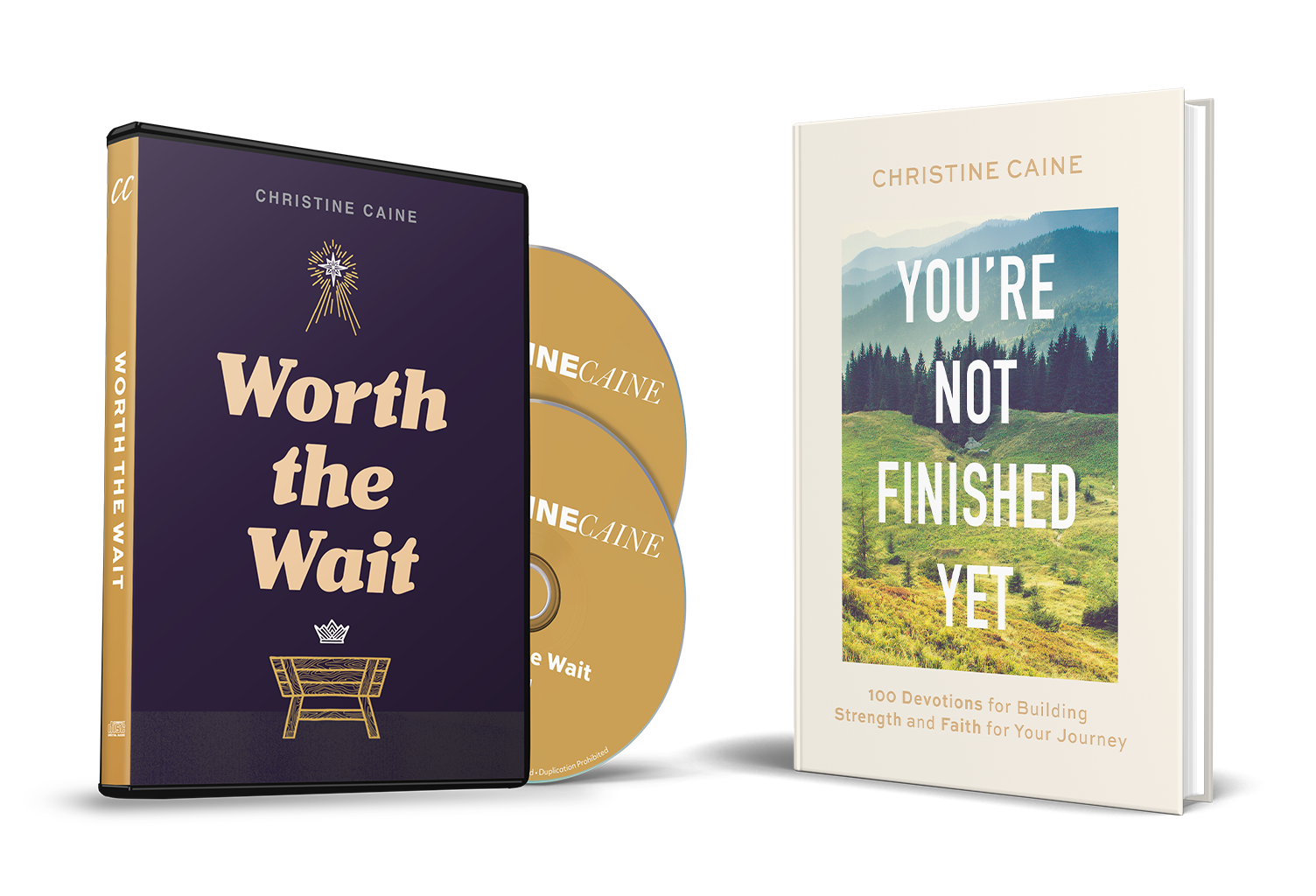 Worth the Wait + You're Not Finished Yet by Christine Caine by TBN