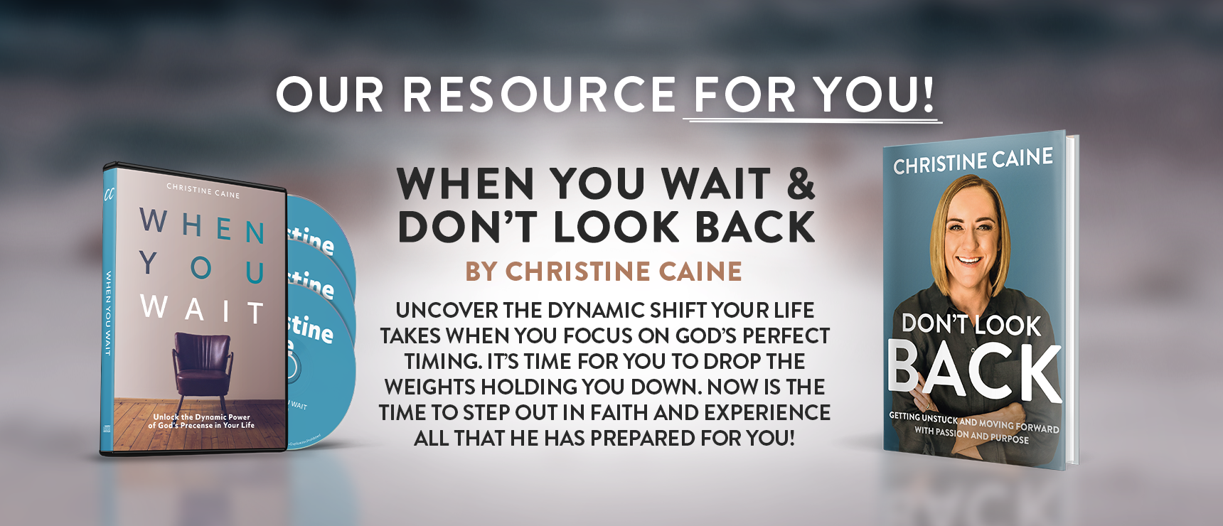 When You Wait + Don't Look Back by Christine Caine on TBN When You Wait + Don't Look Back by Christine Caine on TBN