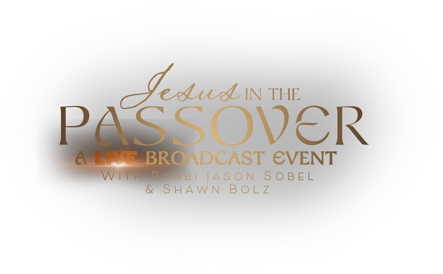Jesus in the Passover Logo