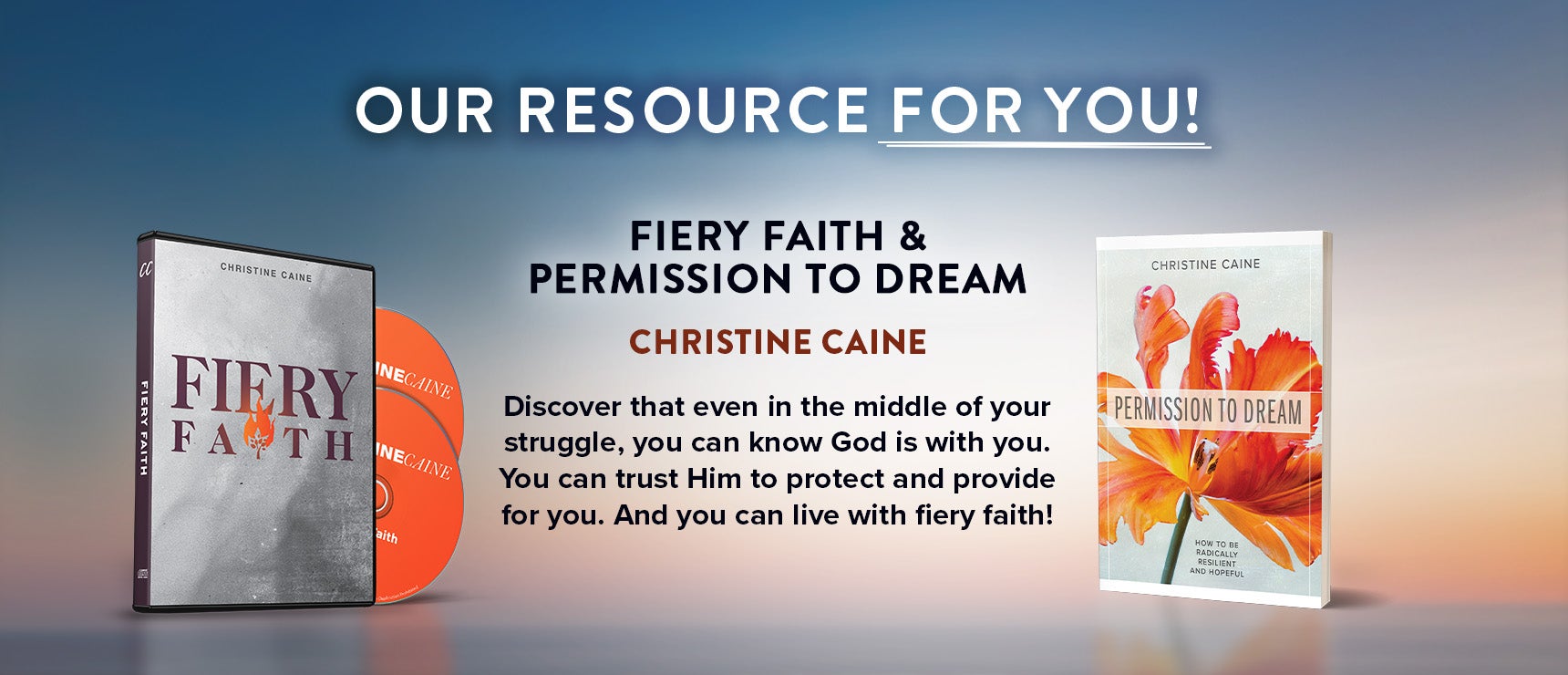 Fiery Faith + Permission to Dream by Christine Caine from TBN