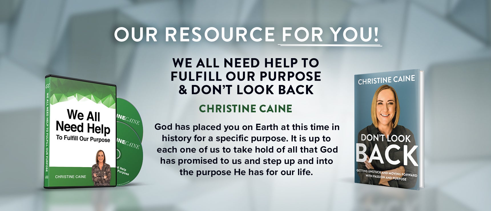We All Need Help to Fulfill Our Purpose + Don't Look Back by Christine Caine on TBN We All Need Help to Fulfill Our Purpose + Don't Look Back by Christine Caine on TBN