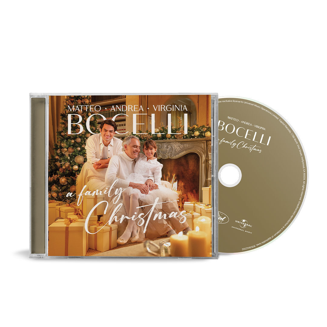 Receive Andrea Bocelli's CD A Family Christmas Receive Andrea Bocelli's CD A Family Christmas