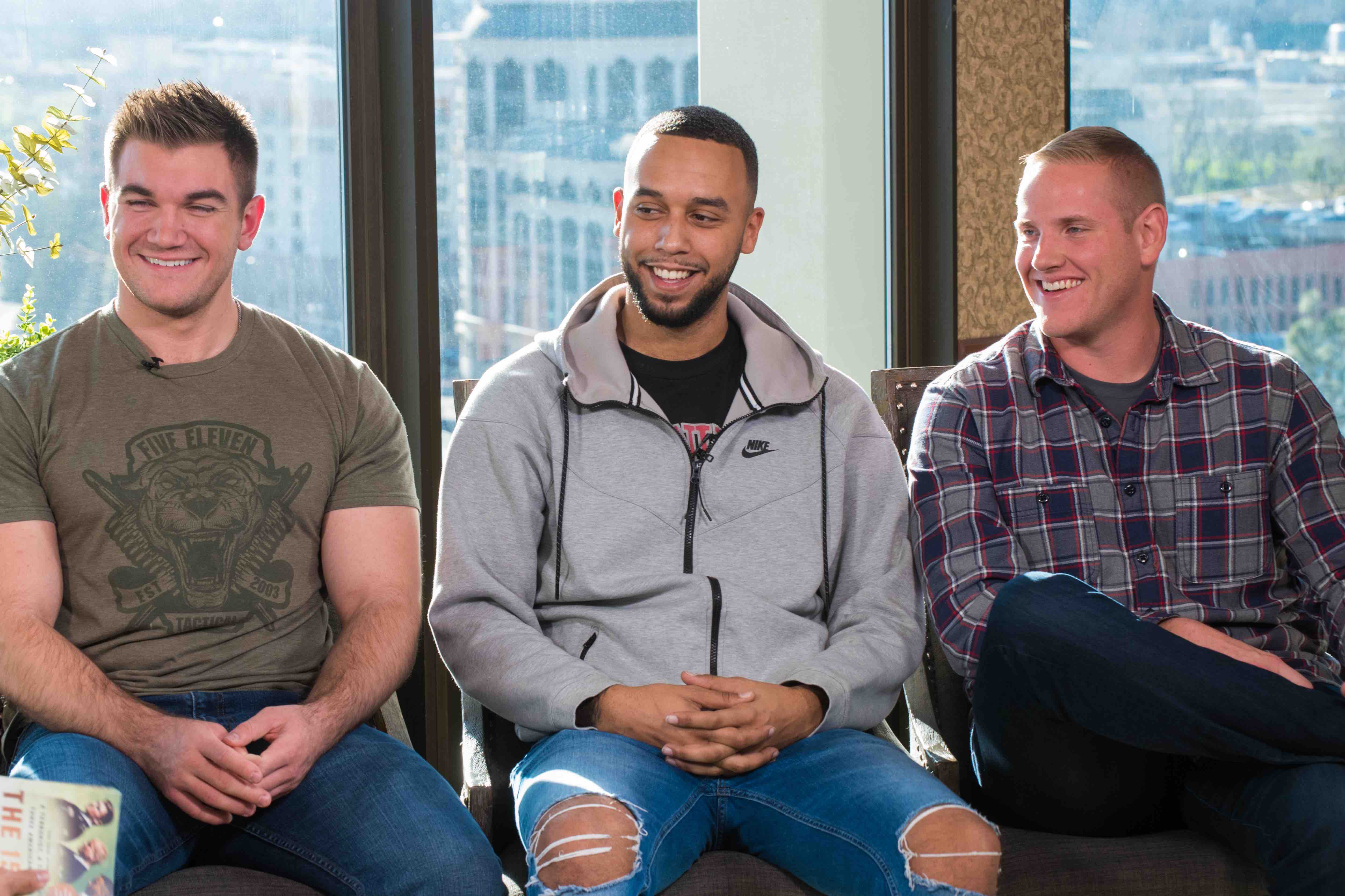 Alek Skarlatos Spencer Stone Et Anthony Sadler Anthony Sadler | TBN