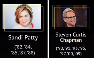 Sandi Patty and Steven Curtis Chapman Sandi Patty and Steven Curtis Chapman