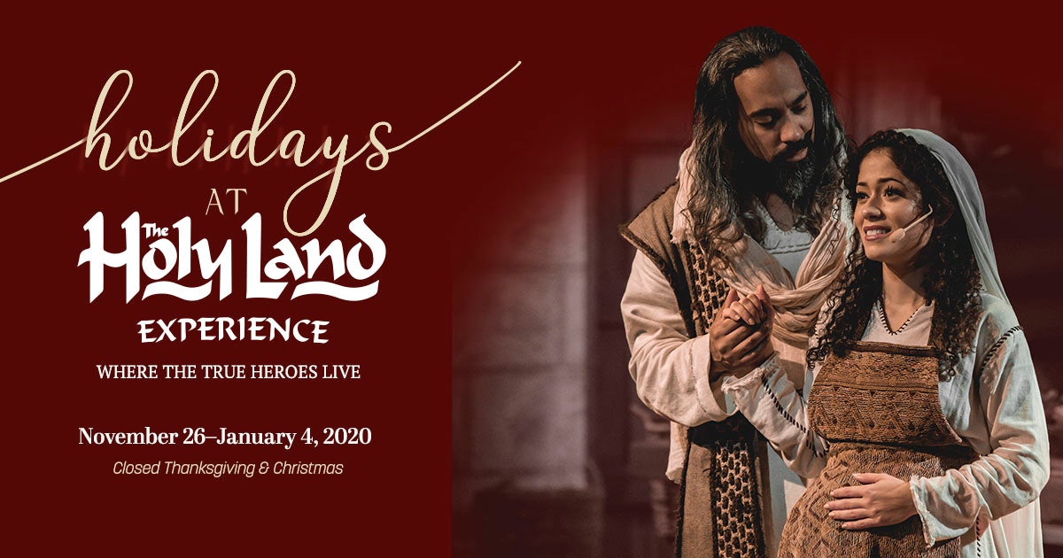 holy land experience christmas 2020 Holidays At The Holy Land Experience Tbn holy land experience christmas 2020