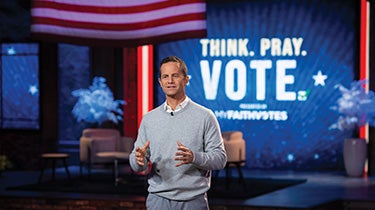 Ahead of the elections, Kirk Cameron hosted a two-part TBN special focused on voting with God’s Kingdom in mind.