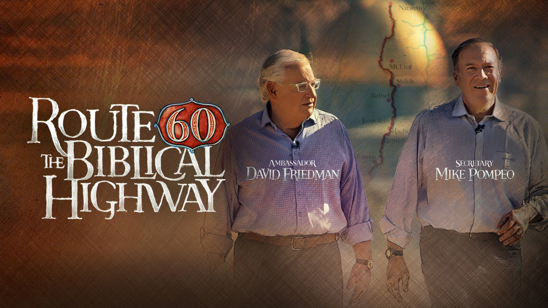 Don&rsquo;t miss the exciting big-screen documentary Route 60: The Biblical Highway coming for two days only to theaters across America. Be inspired by the land of the Bible as you&rsquo;ve never seen it.