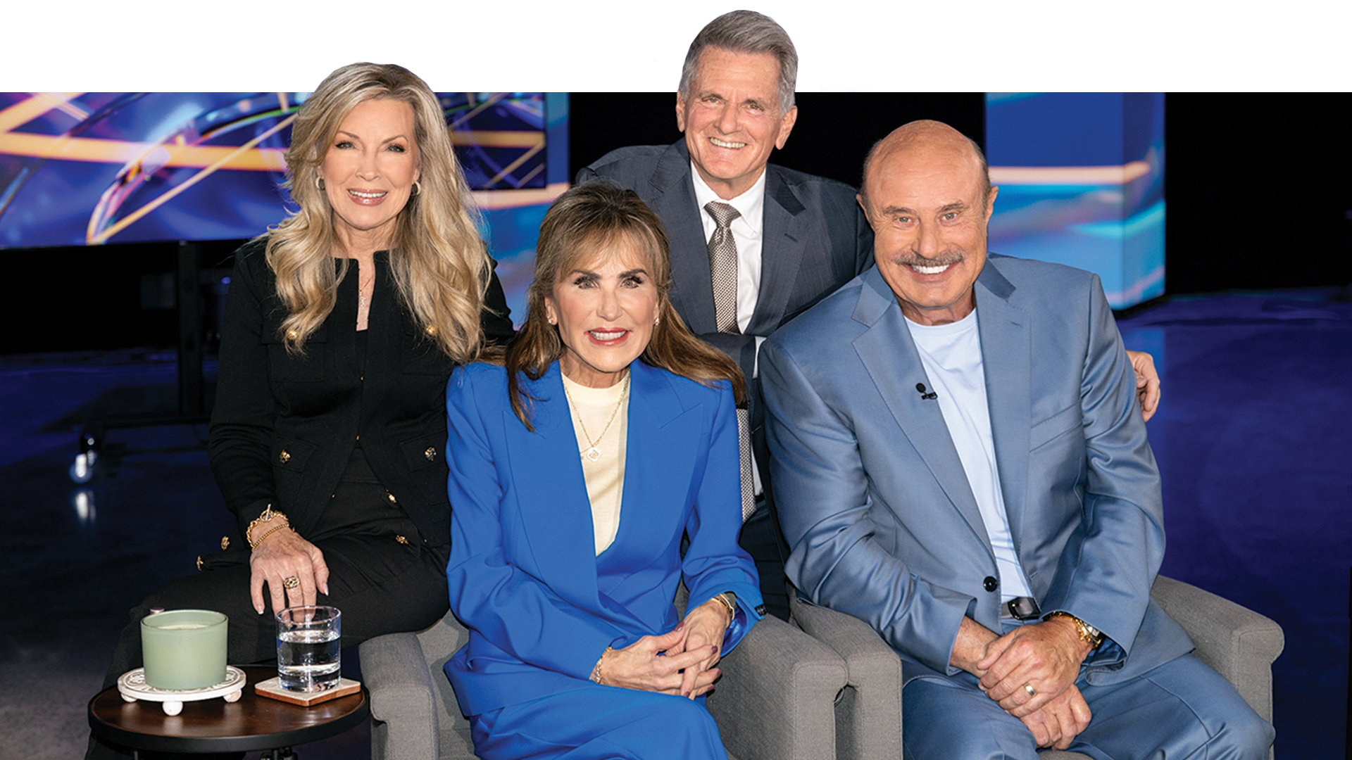 Matt and Laurie with Dr. Phil and Robin McGraw