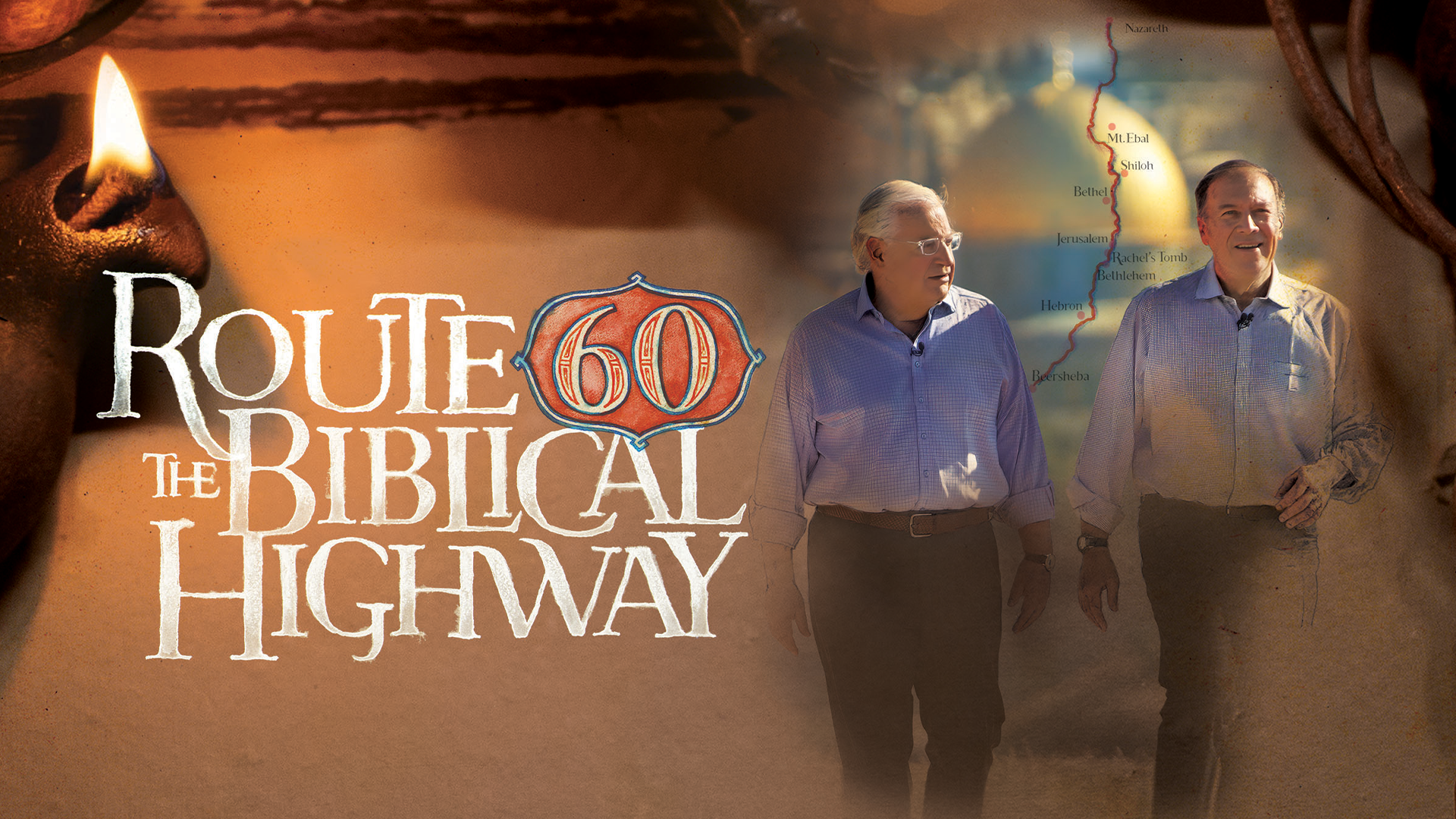 Get ready for the exciting TBN theatrical release, Route 60: The Biblical Highway, with world-changing diplomats David Friedman and Mike Pompeo, coming to select theaters this September. Tickets available starting June 23.