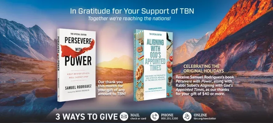 In Gratitude for Your Support of TBN
