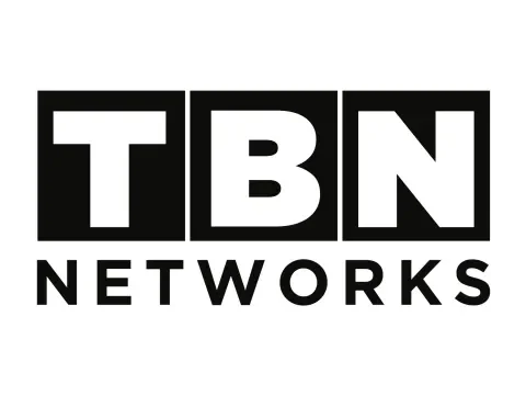 Official TBN Networks Logo Black and White