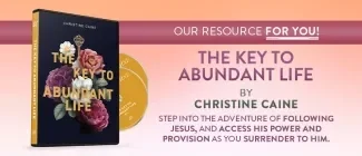 The Key to Abundant Life book by Christine Caine on TBN