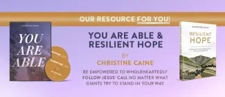 You Are Able and Resilient Hope by Christine Caine on TBN