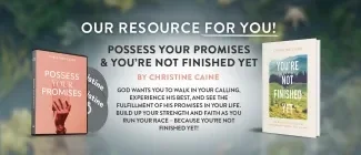 Possess Your Promises + You're Not Finished Yet by Christine Caine on TBN