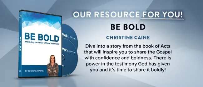 Be Bold by Christine Caine from TBN